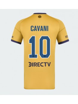 Moški Nogometna dresi replika Boca Juniors Edinson Cavani #10 Gostujoči 2025-26 Kratek rokav Moški Nogometna dresi replika Boca Juniors Edinson Cavani #10 Gostujoči 2025-26 Kratek rokav